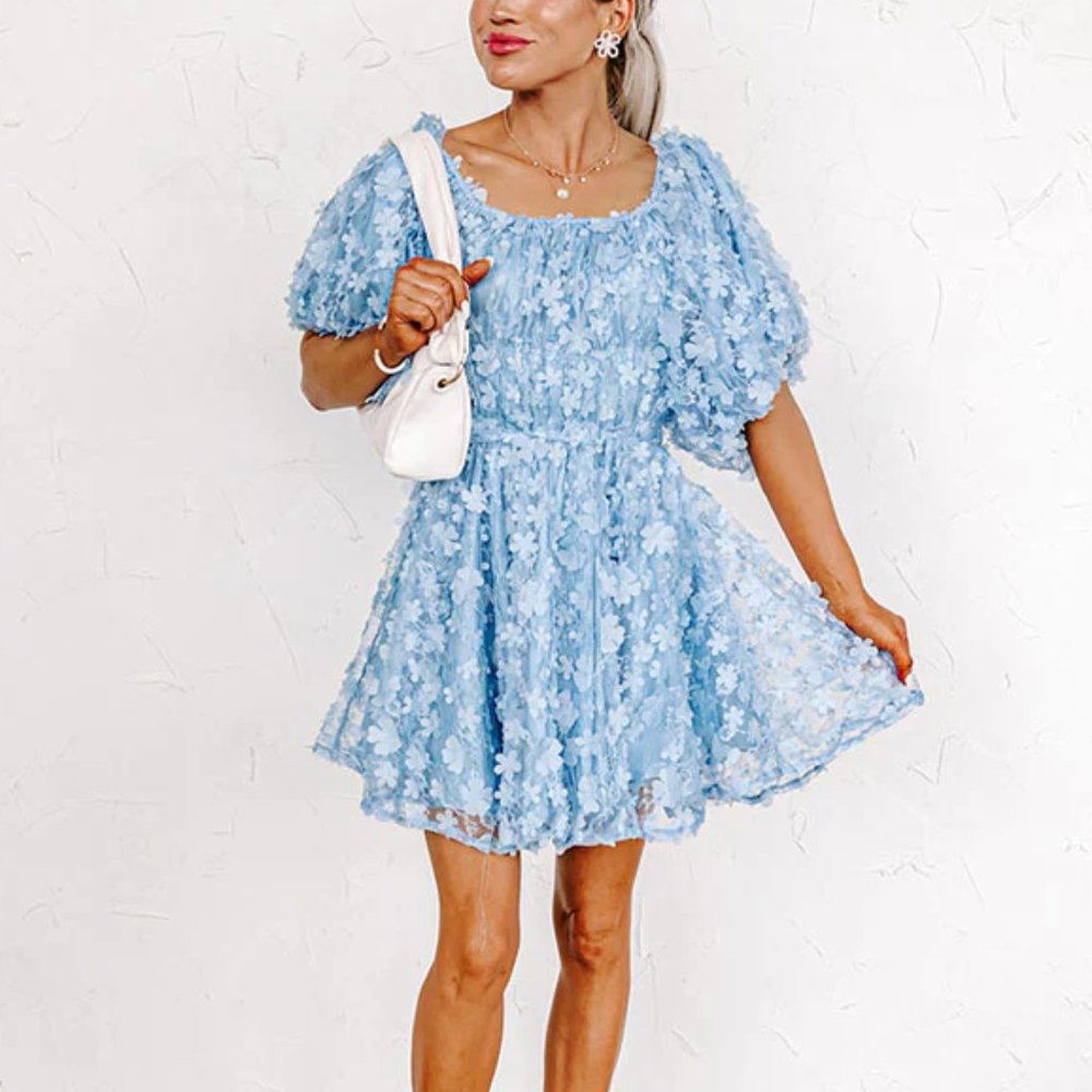 MINI LACE DRESS
